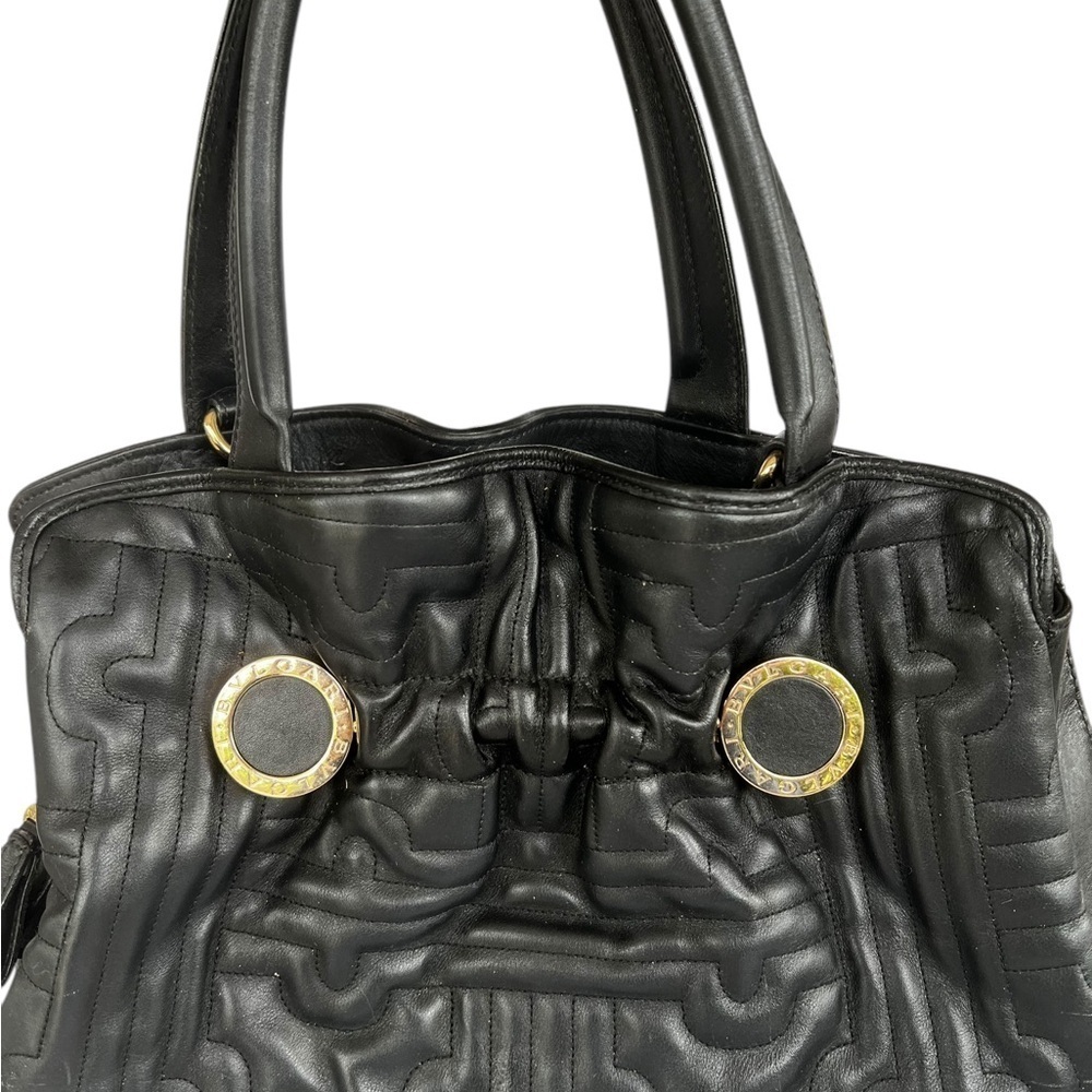 Black Pleated Bvlgary
